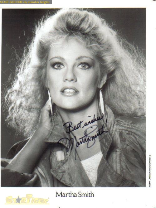 Martha Smith autograph collection entry at StarTiger