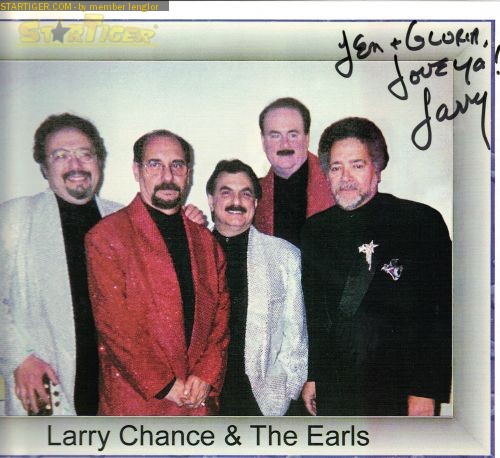 Larry Chance autograph collection entry at StarTiger