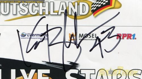 Ken Block autograph collection entry at StarTiger