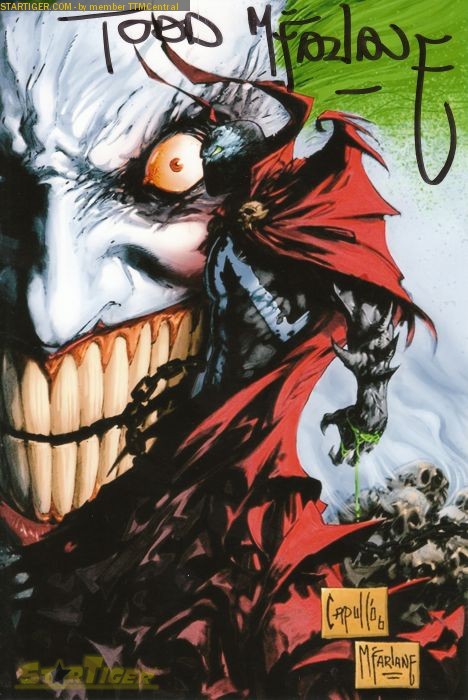 todd mcfarlane autograph signing 2021