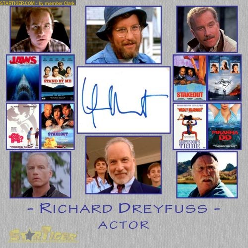 +Autogramm++Hollywood Superstar++ Richard Dreyfuß