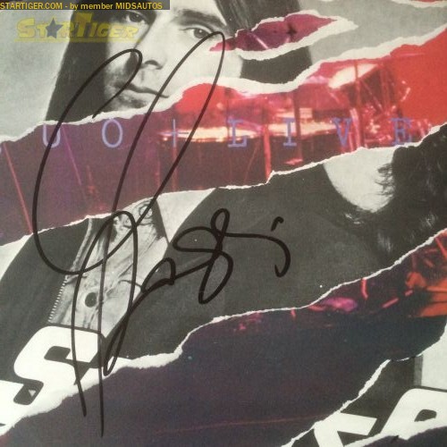 Francis Rossi autograph collection entry at StarTiger