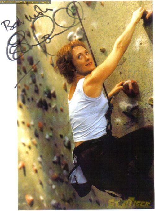 Caroline Goodall autograph collection entry at StarTiger
