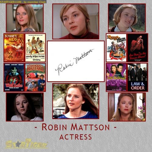 Actress robin mattson