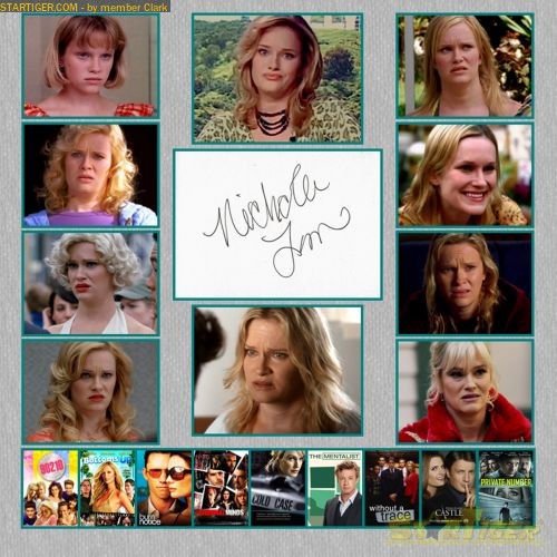 Nicholle Tom autograph collection entry at StarTiger, image size:500x500